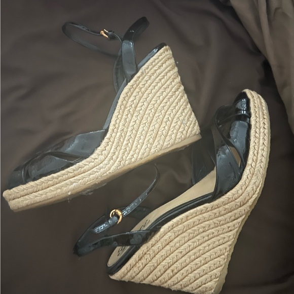 Gucci wedge sandals size 39 1/2 - Picture 4 of 4